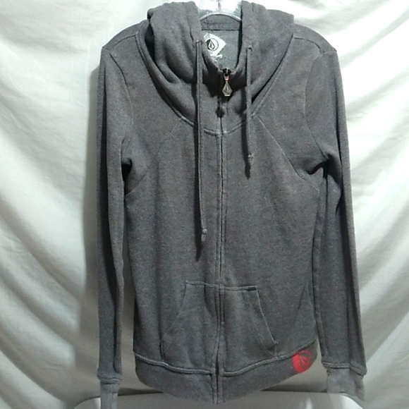 Volcom Jackets & Blazers - Volcom Full Zip Up Jacket W Hood Sz.M/12 Gently Worn (A-76)